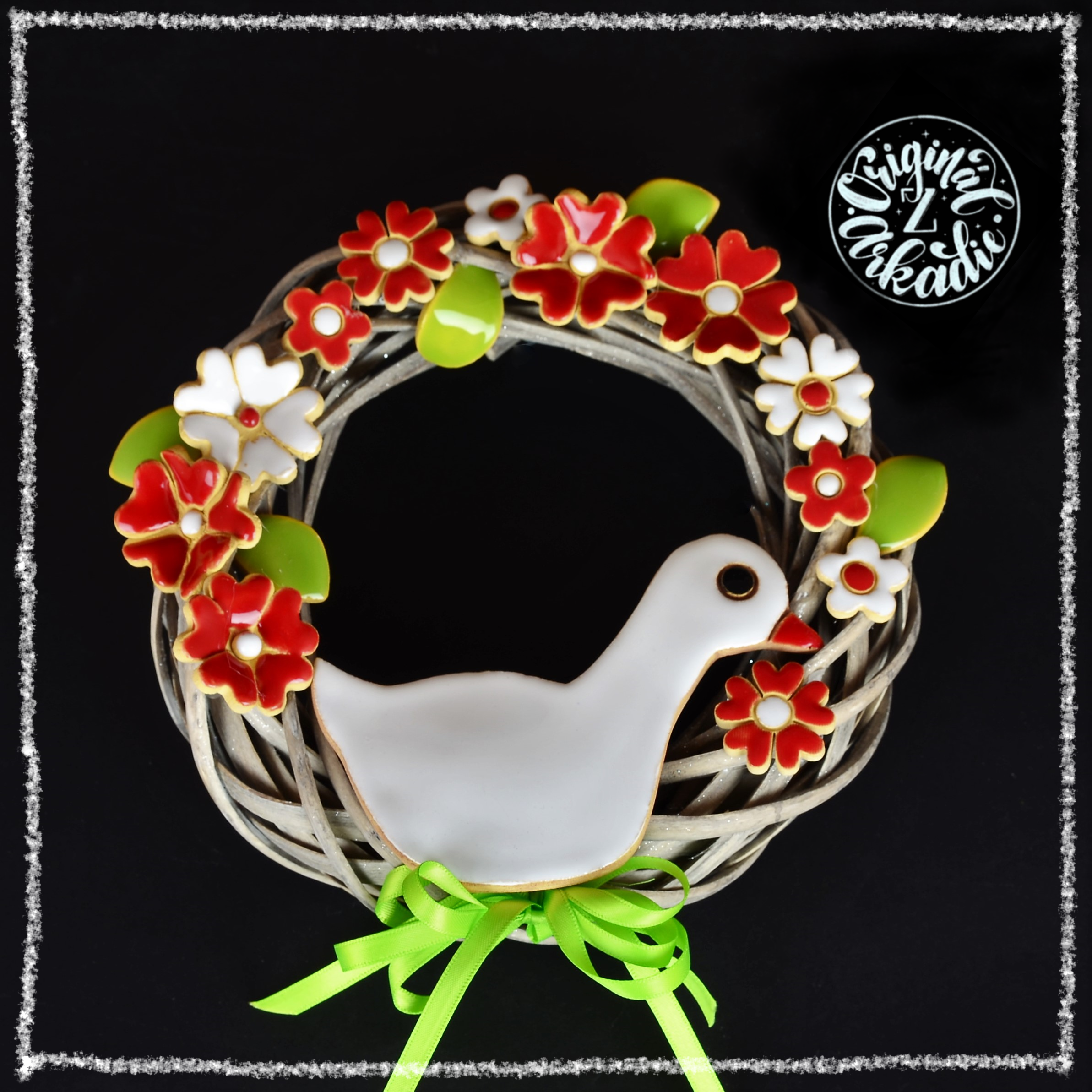 věneček husička 20cm